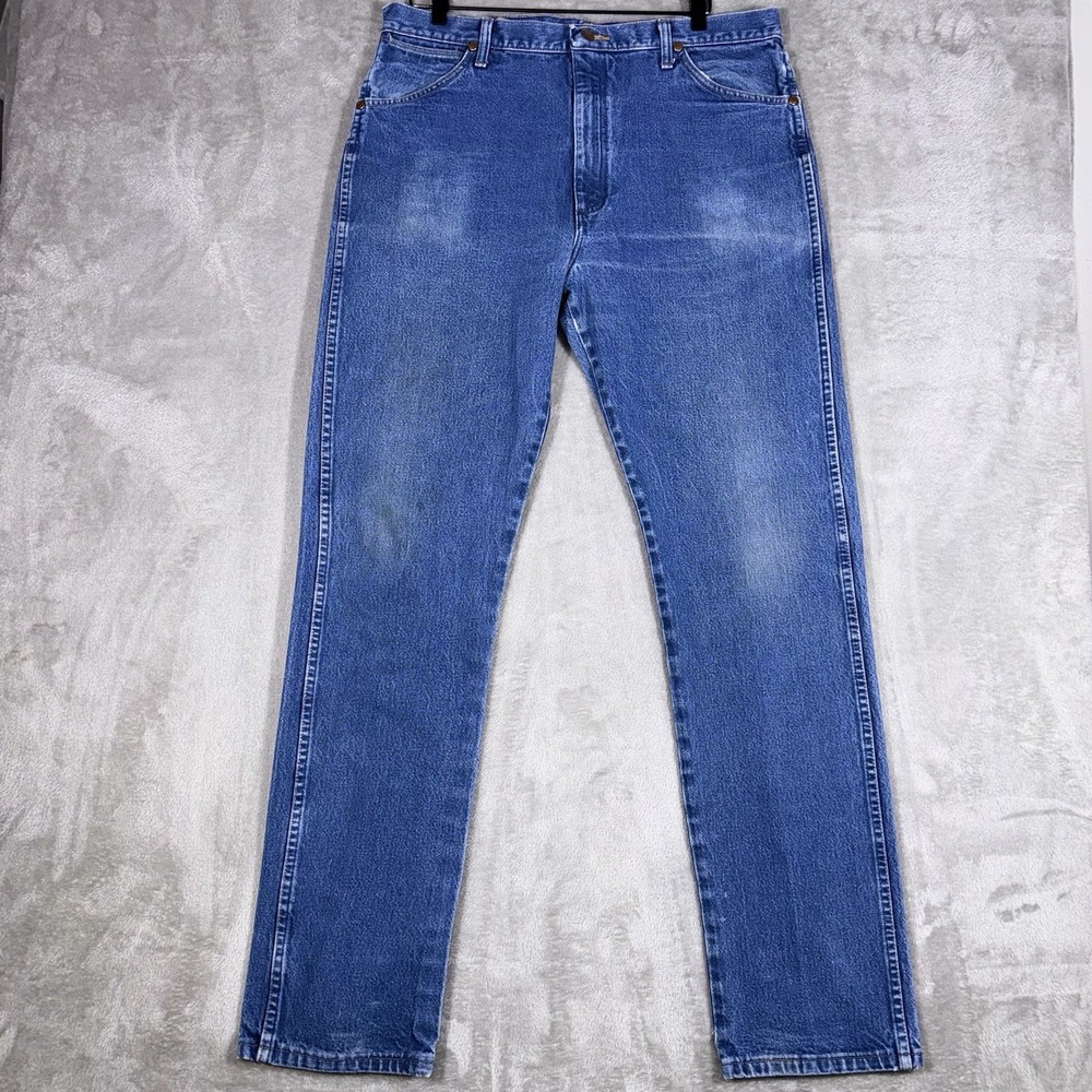 Wrangler Jeans 13MWZ Cowboy Cut Original Fit Mens 36x34‎ Tag36x36 Workwear Rodeo